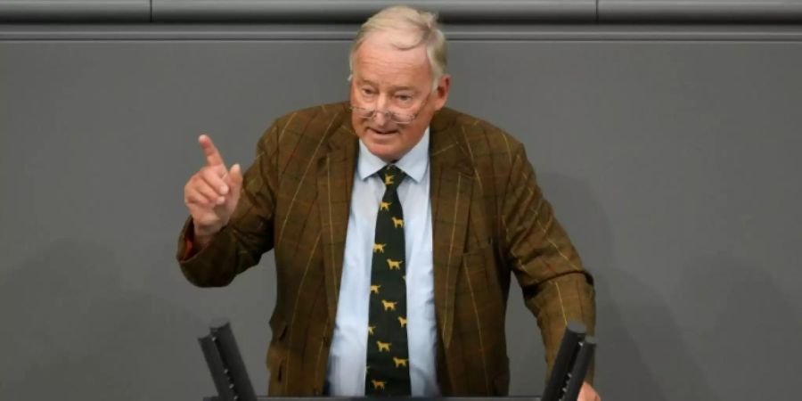 AfD-Ko-Chef Alexander Gauland