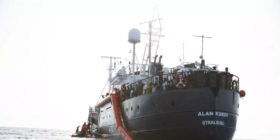 Das deutsche Rettungsschiff «Alan Kurdi»