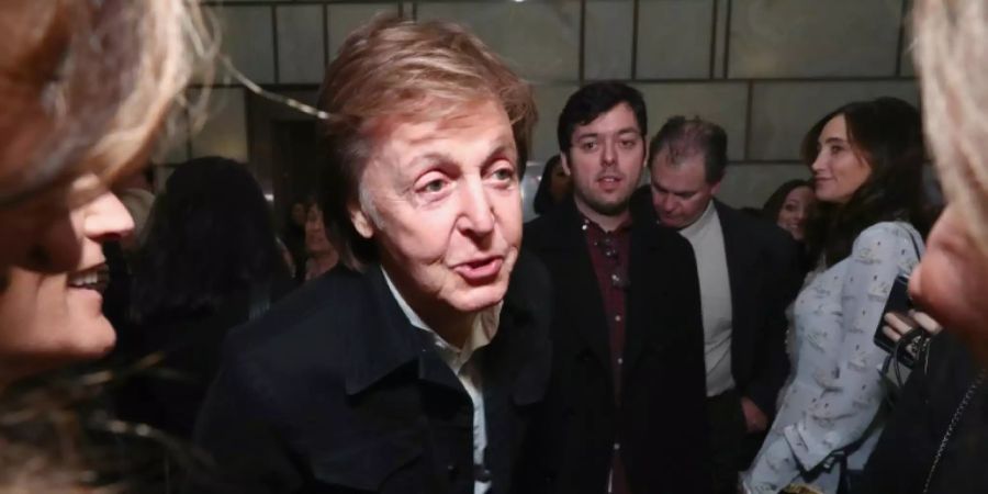 Ex-Beatle Paul McCartney