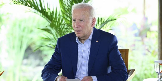 US-Präsident Joe Biden am G20-Gipfel in Indonesien. Indonesia G20