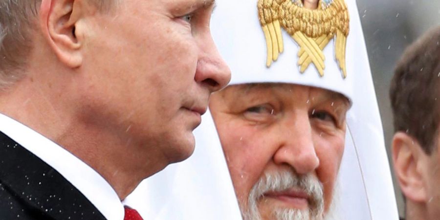 Patriarch Kirill gilt als einer der wichtigsten Unterstützer des Kriegskurses von Präsident Putin.