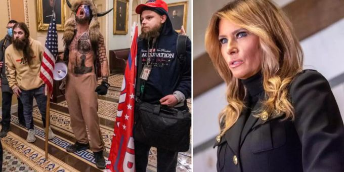 Laut Ex-Sprecherin - Melania fand Teppich wichtiger als Kapitol-Sturm