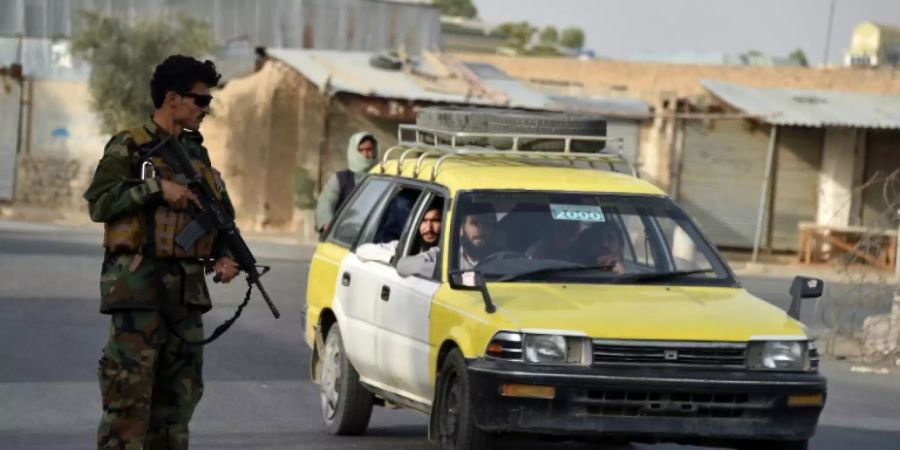 Afghanischer Soldat in Kandahar