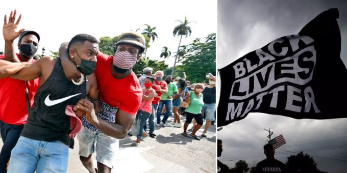 Zahlreiche Kubaner gehen in diesen Tagen gegen die Regierung unter Miguel Díaz-Canel demonstrieren. Black Lives Matter hat dazu ein viel kritisiertes Statement veröffentlicht. Kuba