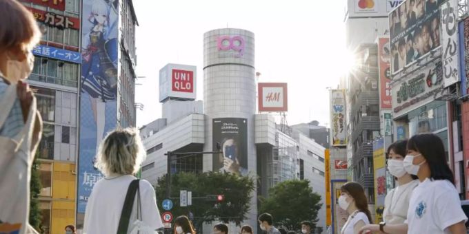 Die Corona-Zahlen in Tokio steigen weiter an. Foto: ---/kyodo/dpa corona