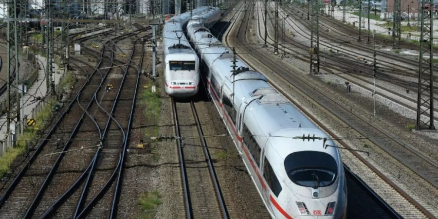 ICE-Züge der Deutschen Bahn
