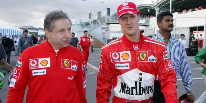 Jean Todt Michael Schumacher