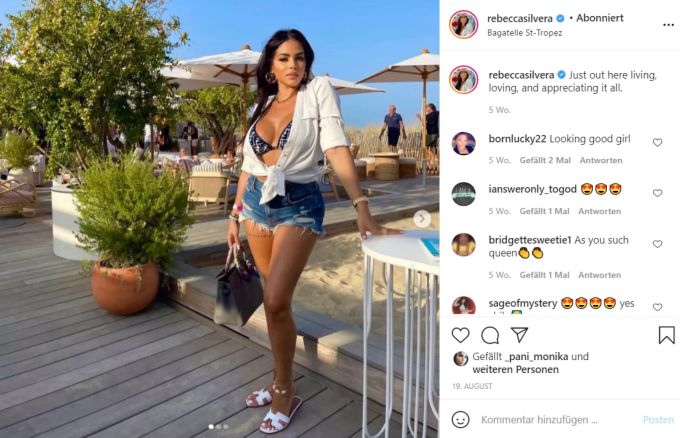 Mit ihr will Boateng nun also sein Leben verbringen ... Rebecca Silvera