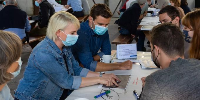 Workshop für Oberstadt+ im September 2021.