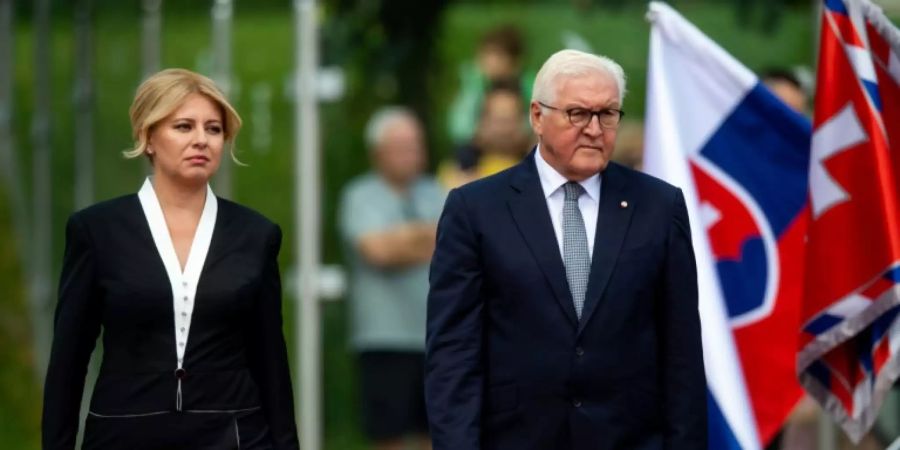 Zuzana Caputova und Frank-Walter Steinmeier