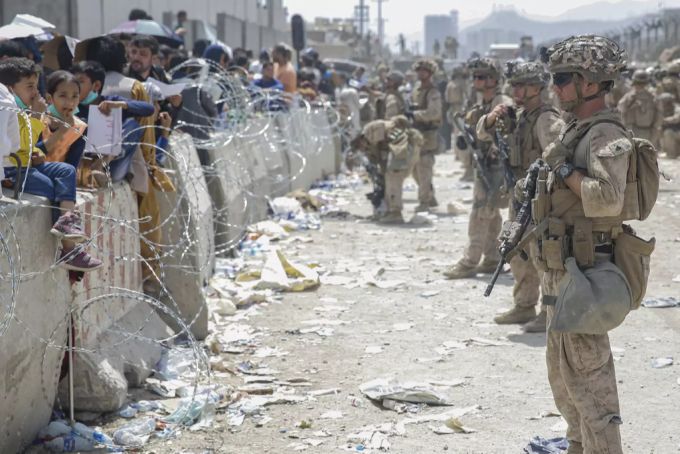 Noch immer versuchen tausende Afghaninnen und Afghanen dem Taliban-Regime in Afghanistan zu entfliehen. Afghanistan Taliban