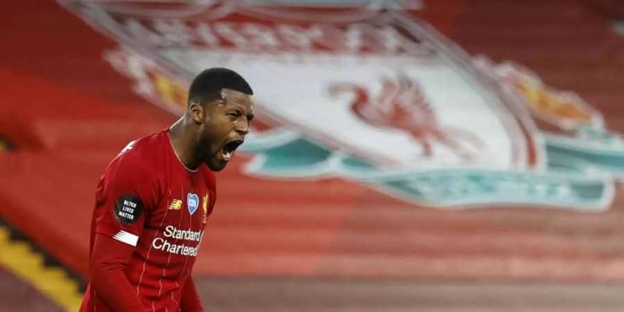 Hat seinen Vertrag beim FC Liverpool nicht verlängert: Georginio Wijnaldum. Foto: Phil Noble/PA Wire/dpa