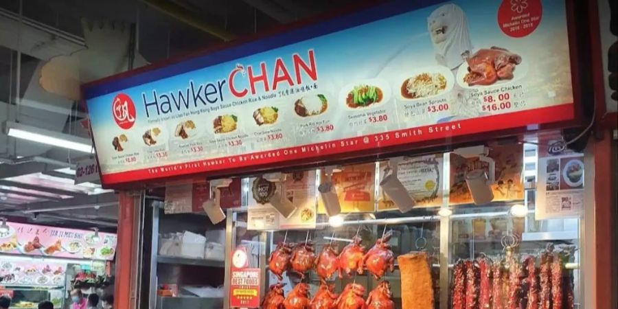 Michelin Stern Hawker Chan