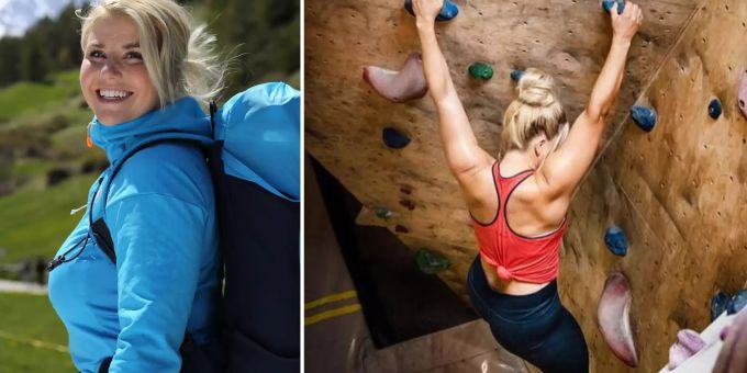 Bergsteigerin - Beatrice Eglis Fans staunen über Muckis: «Maschine!»