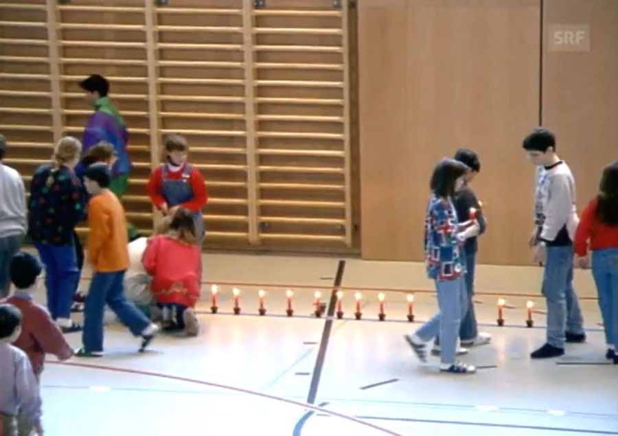 Die Schule Steinegg hielt eine Trauerfeier für den getöteten Bub.