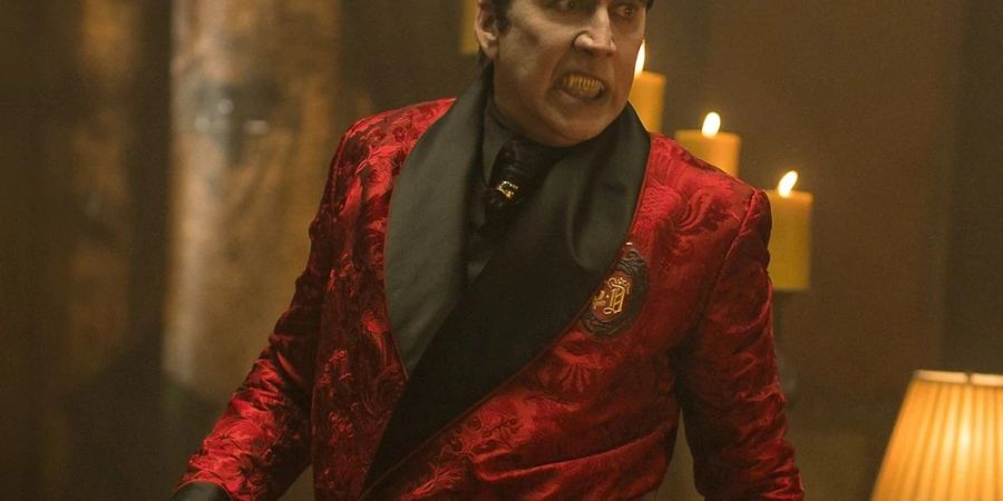 Nicolas Cage in seiner Rolle als Dracula in «Renfield».