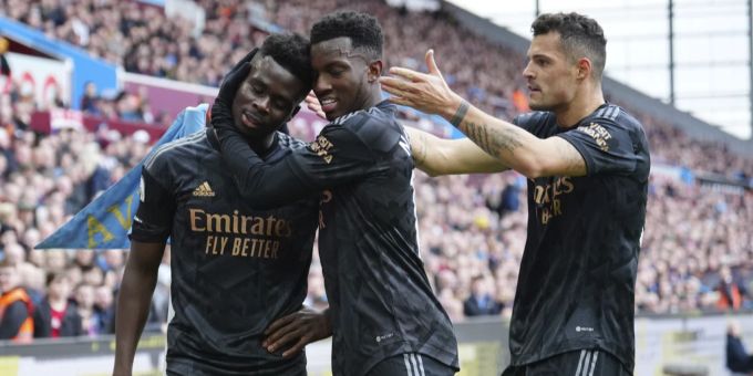 Zwei späte Tore - Xhakas Arsenal dreht Spiel bei Aston Villa dramatisch