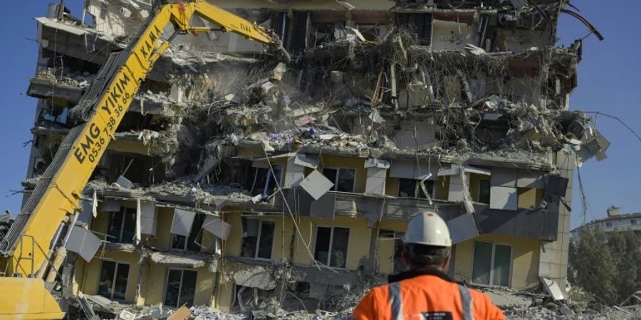 Zerstörungen im türkischen Hatay