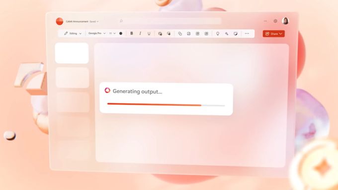 In PowerPoint wird der Microsoft 365 Copilot ganze Präsentationen erstellen können. Microsoft 365 Copilot Powerpoint