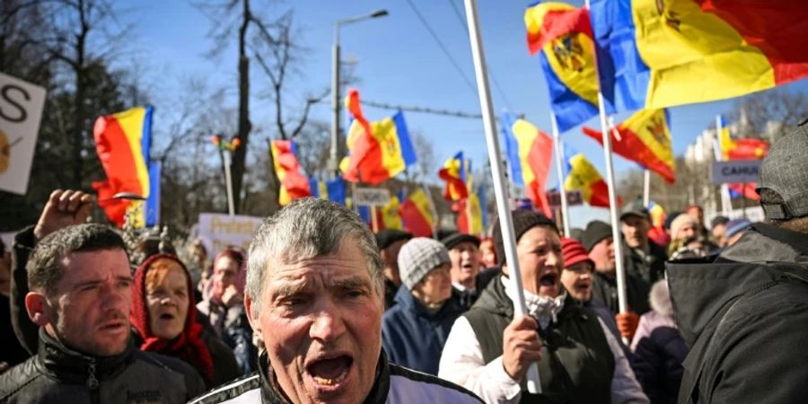 Demonstration in Chisinau