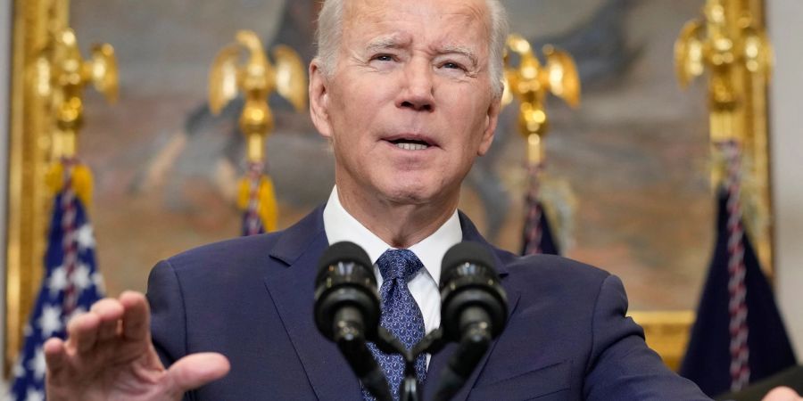 «Die Nato wird nicht gespalten, und wir werden nicht müde», sagt US-Präsident Joe Biden.