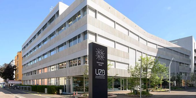 Herzstück des Campus Rosental: Neben der Zahnmedizin enthält der Neubau Lehrräume, eine UB-Filiale und eine öffentliche Cafeteria. Das Herzstück des Campus Rosental.