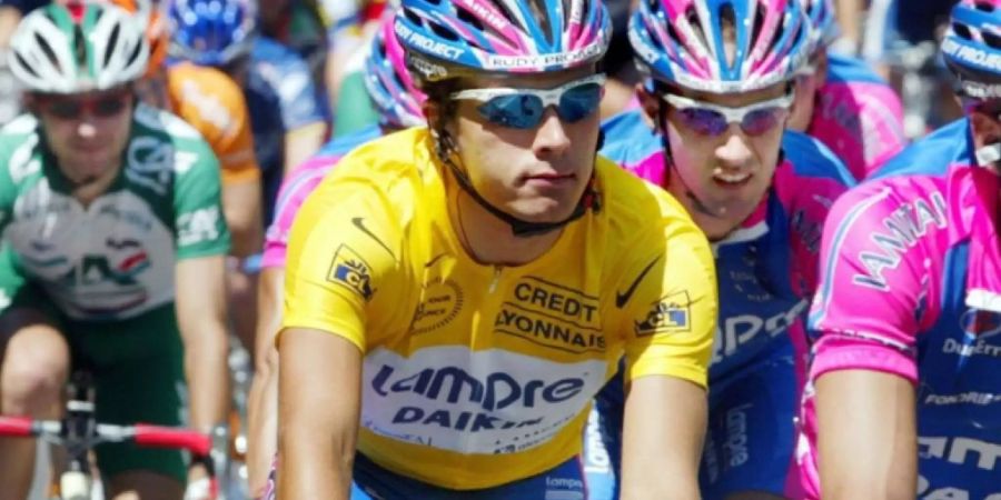 Schöne Erinnerungen: Der neue Schweizer Strassen-Assistenztrainer Rubens Bertogliati fuhr an der Tour de France 2002 zwei Tage im Maillot jaune