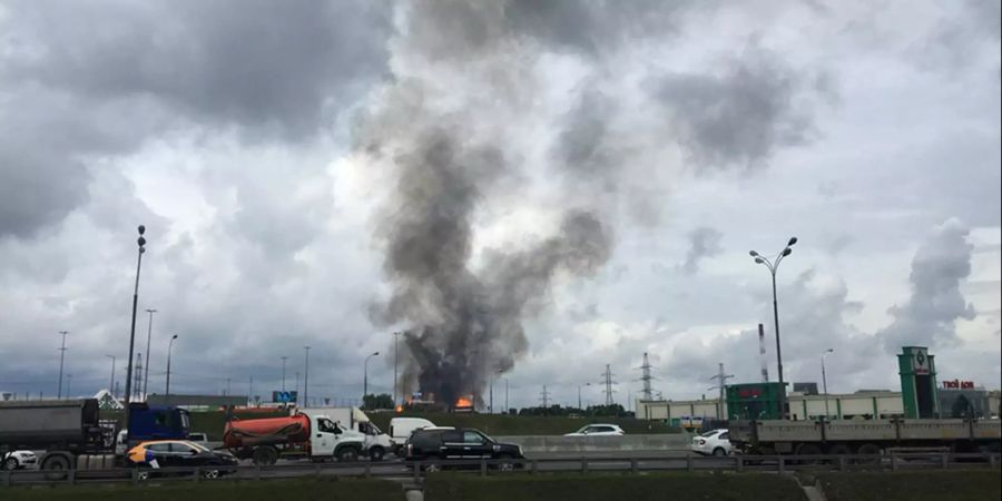 Grossbrand Moskau