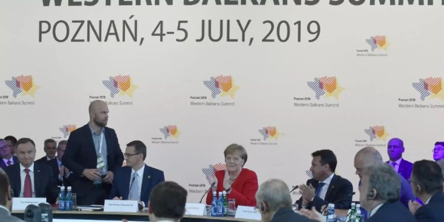 Merkel zeigte sich überzeugt von der Konferenz.