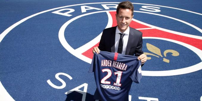 Paris Saint-Germain holte 2019 Ander Herrera, der nun in Paris überfallen wurde. Paris Saint-Germain Ander Herrera