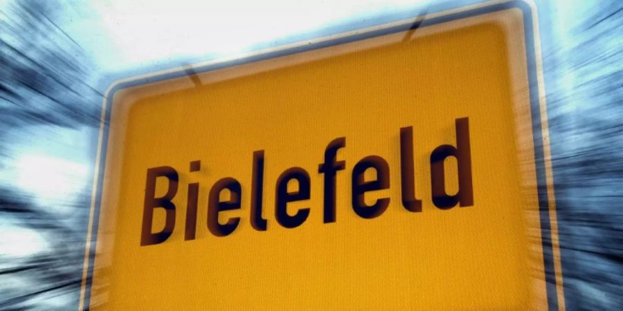 Ortsschild von Bielefeld
