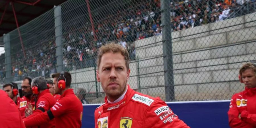 Droht eine Rennsperre: Ferrari-Pilot Sebastian Vettel. Foto: Photo4/Lapresse/Lapresse via ZUMA Press