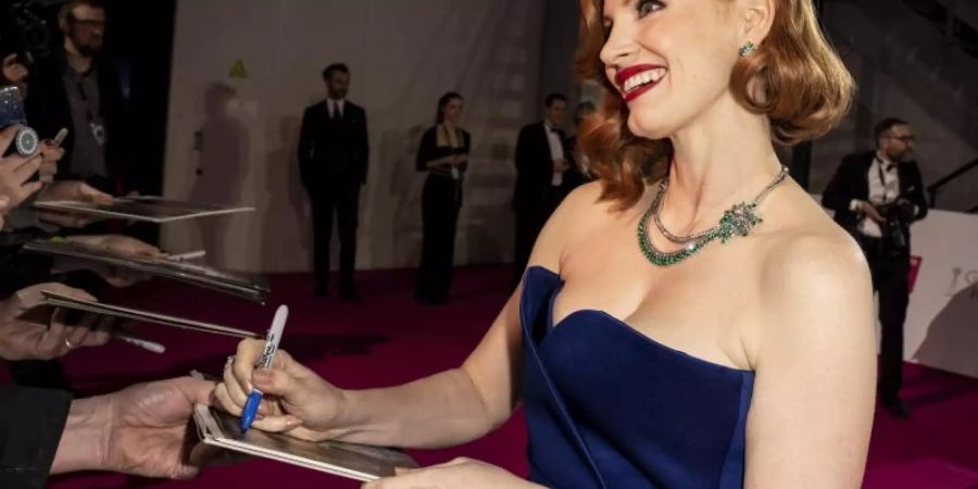 Erst als Schauspielerin hat Jessica Chastain ihren Platz gefunden. Foto: Christoph Soeder