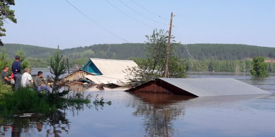 Überschwemmungen in Sibirien