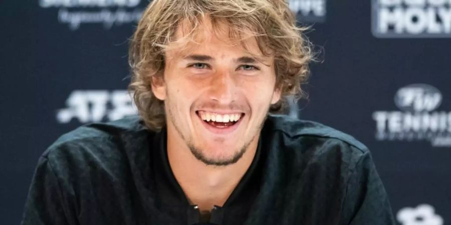 Alexander Zverev hat in der ersten Runde in Stuttgart zunächst ein Freilos. Foto: Silas Stein