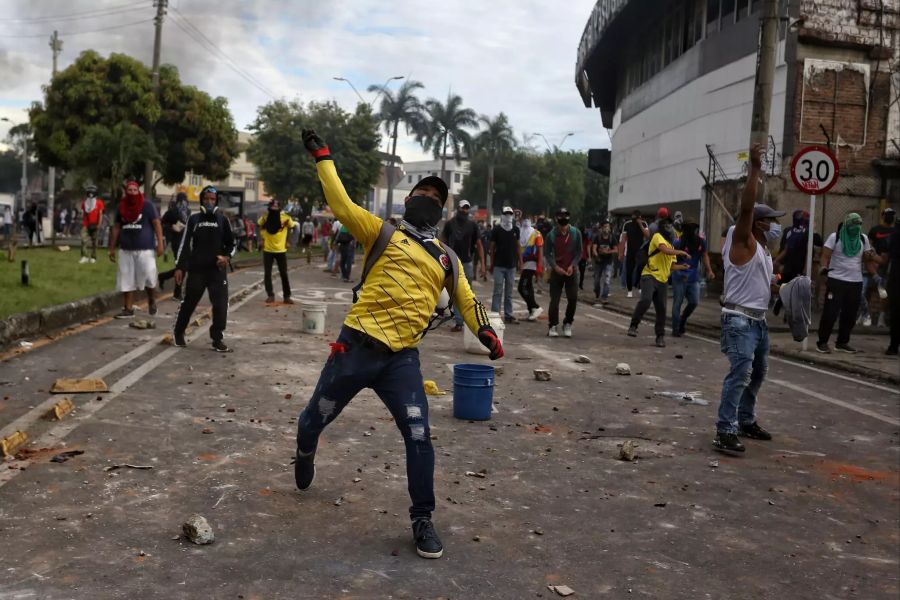 Protest in Kolumbien