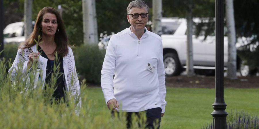 Bill Gates und Ex-frau Melinda French.