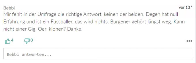 User «bebbi» bringt eine dritte Person ins Spiel. FC Basel