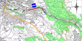 Gemeinde - Uster: Neue Verkehrsführung an der Aathalstrsse ab 10. Mai 2021