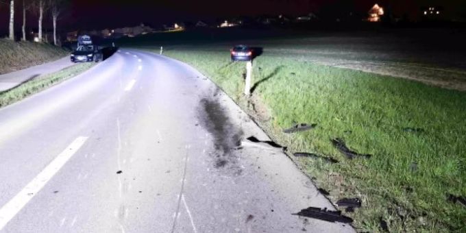 Der Unfall in Abtwil AG ereignete sich in einer Kurve. unfall abtwil ag
