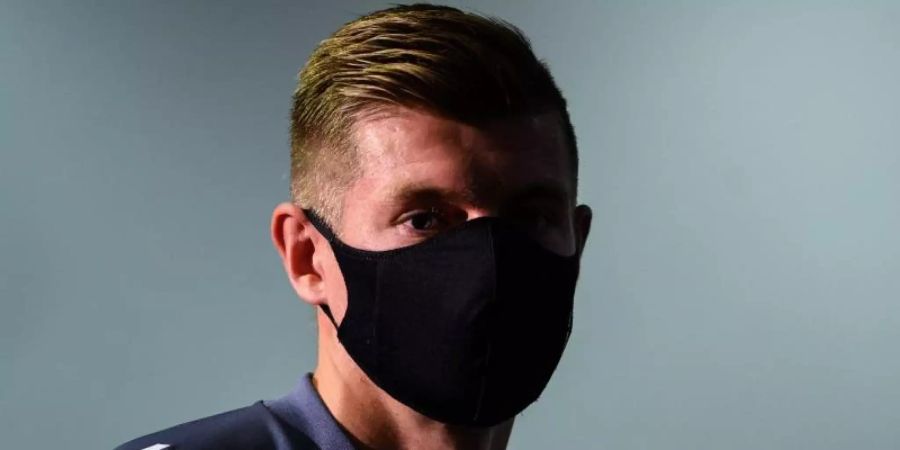 Traut dem aktuellen DFB-Team einiges bei der paneuropäischen EM zu: Toni Kroos. Foto: Markus Gilliar/GES-Sportfoto/Pool/dpa