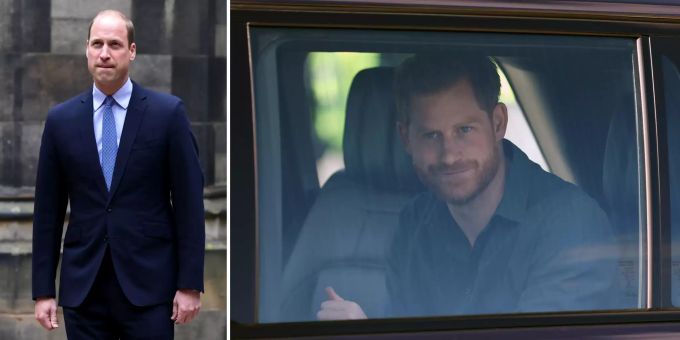 Prinz William macht sich wegen der vielen Interviews von seinem Bruder Prinz Harry Sorgen. Prinz William Prinz Harry