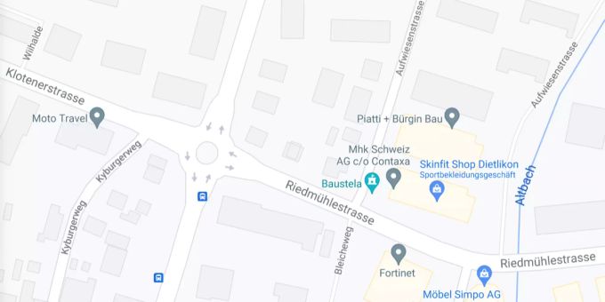 Ein Teilabschnitt der Riedmühlestrasse in Dietlikon wird für mehrere Stunden gesperrt. Dietlikon