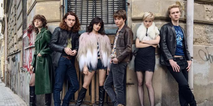 Die Hauptdarsteller in der Amazon Prime-Serie «Wir Kinder vom Bahnhof Zoo». kinder vom bahnhof zoo
