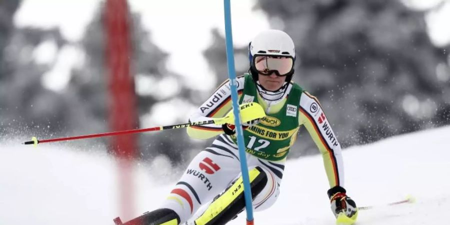 Lena Dürr hat das Podium in Are knapp verpasst. Foto: Gabriele Facciotti/AP/dpa