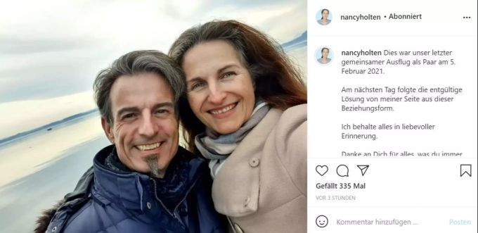 Nancy Holten und Mike haben sich getrennt. nancy