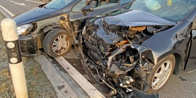 Der Unfall in Märstetten TG forderte zwei Verletzte. Märstetten TG