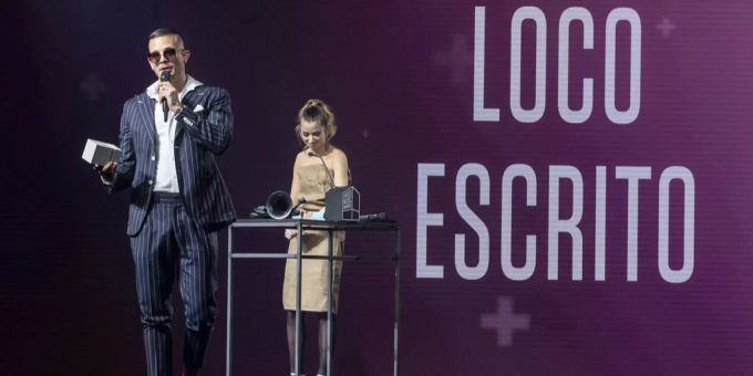 Loco Escrito kann sich gleich über zwei Preise bei den Swiss Music Awards freuen. Swiss Music Awards
