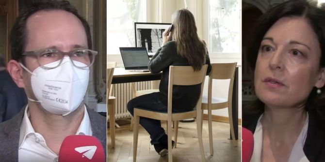 Homeoffice Forderung Glättli Sauter