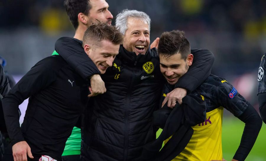 Von 2018 bis 2020 war Lucien Favre Trainer bei Borussia Dortmund.